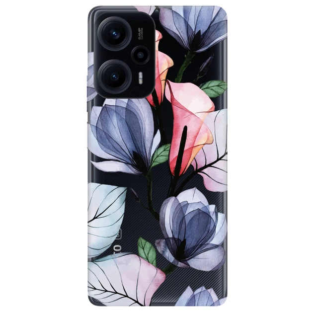 Чохол для Xiaomi Poco F5 Tropical flowers (19020040769493602) - Фото 1 Чохол для Xiaomi Poco F5 Tropical flowers (19020040769493602) - зображення 1