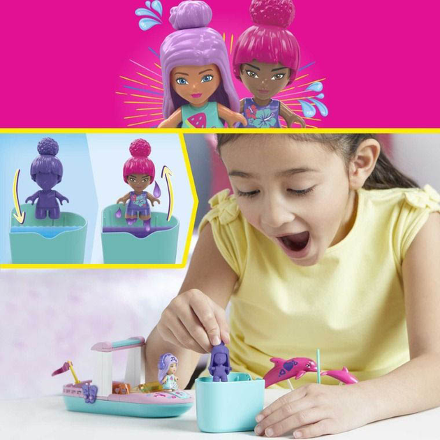 Конструктор Barbie Color Reveal Dolphin Exploration 121 деталь (194735078288) - зображення 3