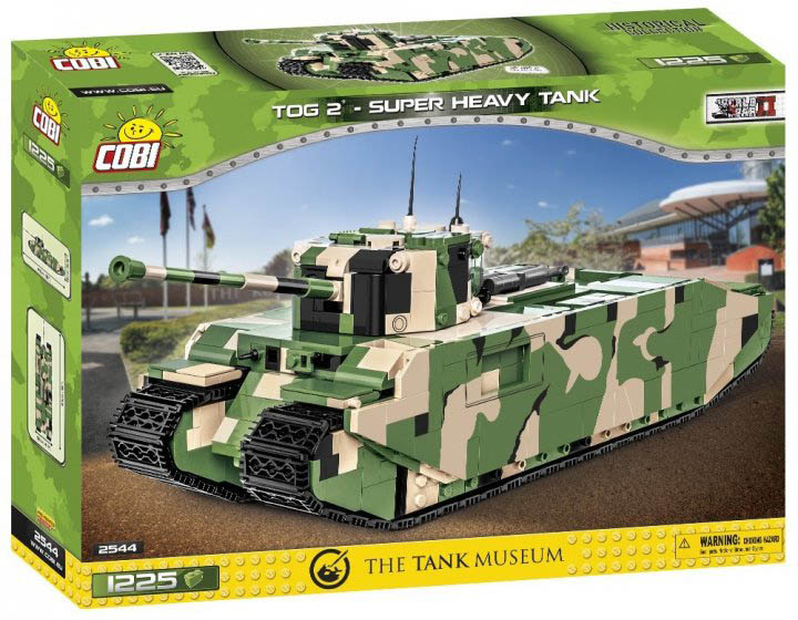 Klocki konstrukcyjne Cobi Tog II Super Heavy Tank 1225 elementów (5902251025441) - obraz 1