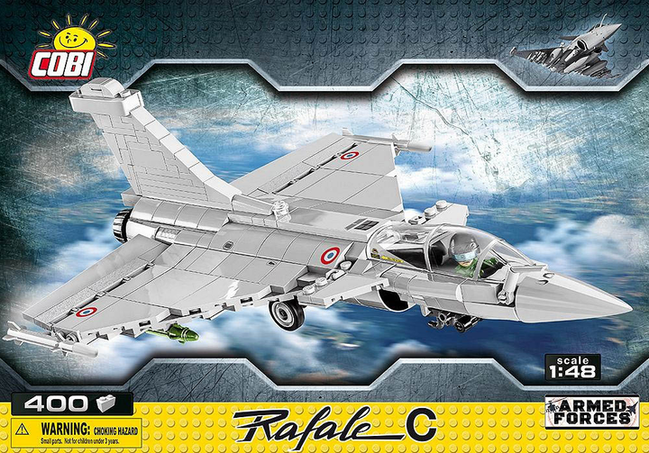 Konstruktor Cobi Rafale C 400 elementów (5902251058029) - obraz 1