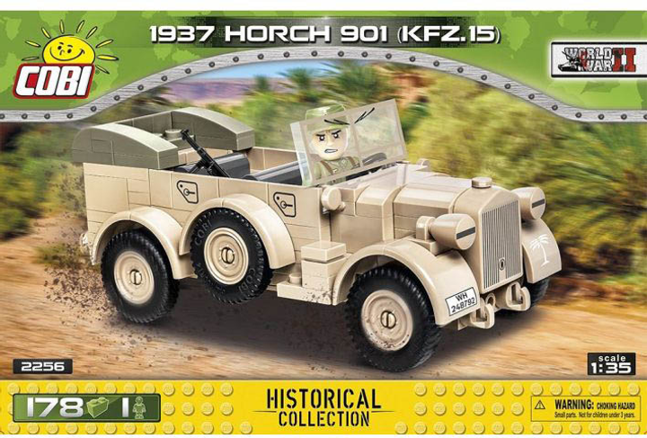 Konstruktor Cobi 1937 Horch 901 kfz 15 178 elementów (5902251022563) - obraz 1