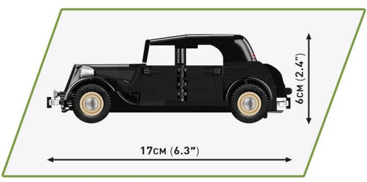 Klocki konstrukcyjne Cobi Citroen 15CV SIX D 262 elementy (5902251022679) - obraz 4