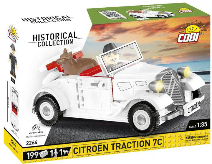 Конструктор Cobi Citroen Traction 7C 199 деталей (5902251022648) - зображення 1