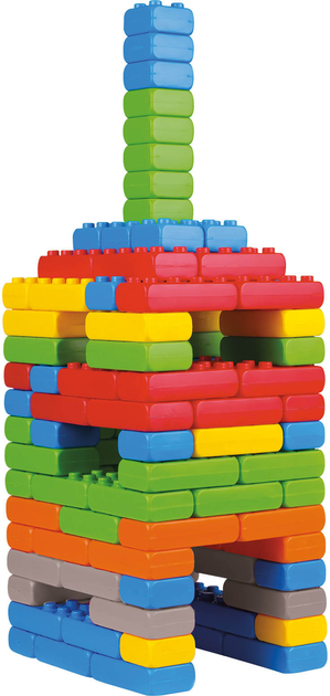 Klocki konstrukcyjne Marioinex Junior Cegły budowlane 110 elementów (5903033901724) - obraz 2