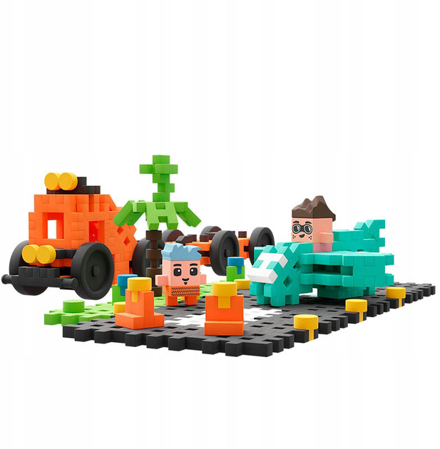 Конструктор Marioinex Mini Waffle City Авіашоу 148 деталей (5903033904237) - зображення 3