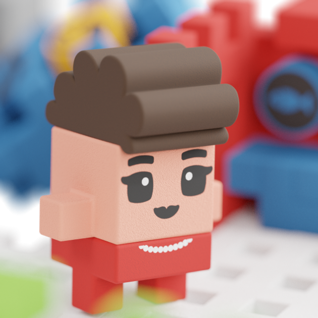 Конструктор Marioinex Mini Waffle City Магазин 148 деталей (5903033904169) - зображення 4