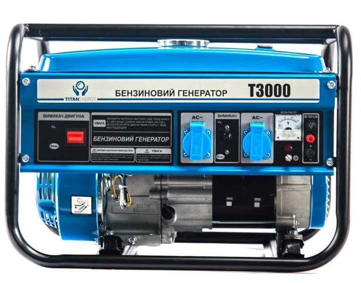 Генератор газ/бензин Titan T3000 - изображение 3