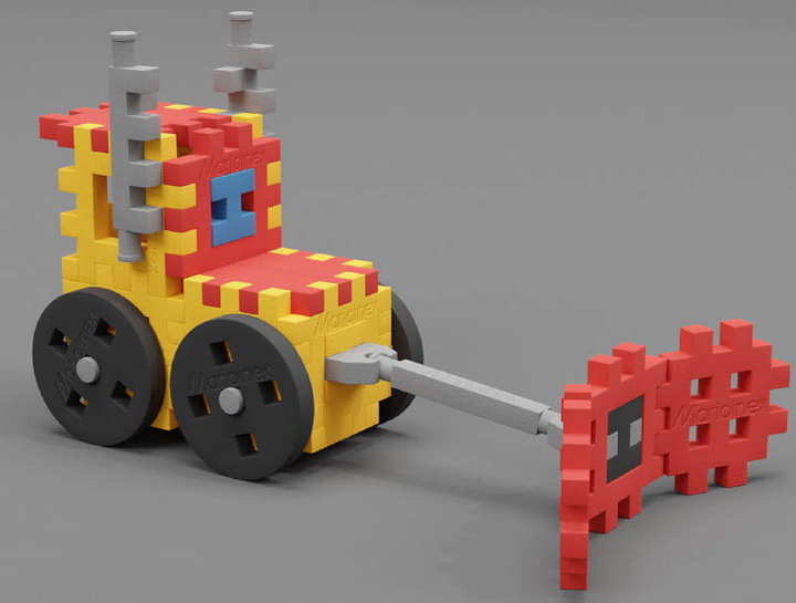 Конструктор Marioinex Mini Waffle Експерт 141 деталь (5903033904053) - зображення 4