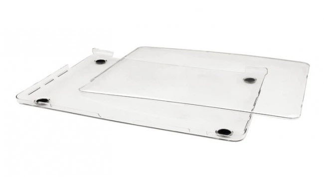 Пластиковый противоударный кейс hardshell case для MacBook Pro 13.3 Clear - изображение 2
