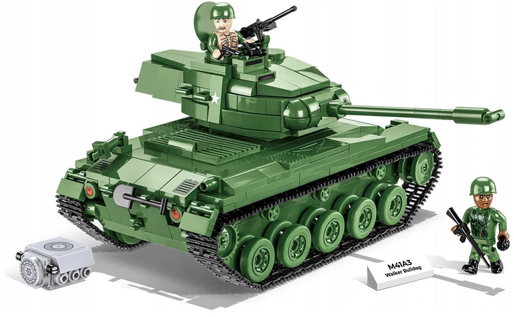 Klocki konstrukcyjne Cobi Historical Collection M41A3 Walker Bulldog 625 elementów (5902251022396) - obraz 2