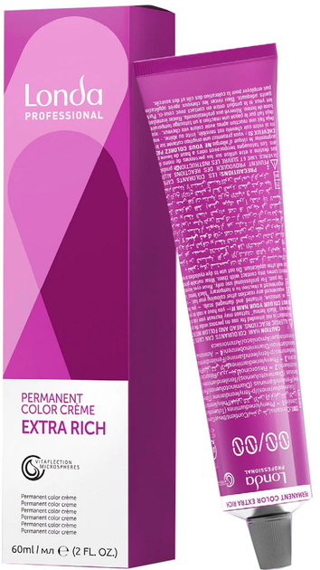 Farba do włosów Londa Professional Permanent Color Creme Extra Rich permanentna 7.71 60 ml (4064666216997) - obraz 2