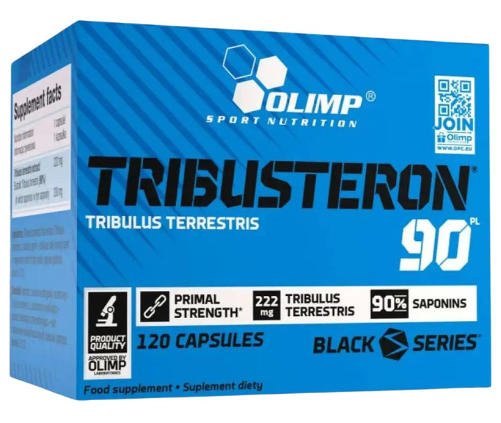 Booster testosteronu Olimp Tribusteron 90 120 kapsułek (5901330086854) - obraz 1