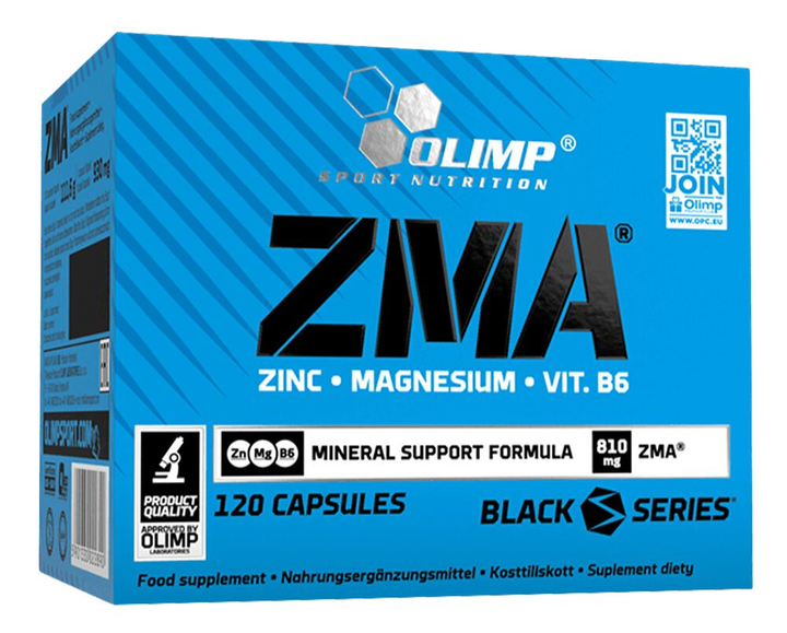Бустер тестостерону Olimp ZMA 120 капсул (5901330022890) - зображення 1