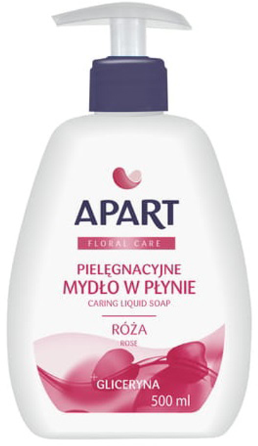 Мило Apart Natural Floral Care рідке догляд троянда 500 мл (5900931031324) - зображення 1