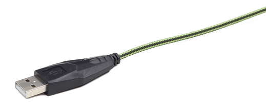 Мышь Gembird musg-001-g, usb інтерфейс, зелений колір - изображение 3