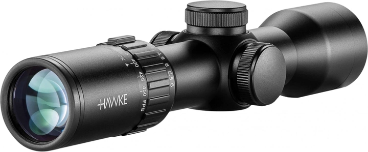 Прицел оптический Hawke XB30 Compact 1,5-6x36 с сеткой SR с подсветкой (для арбалета) - изображение 1