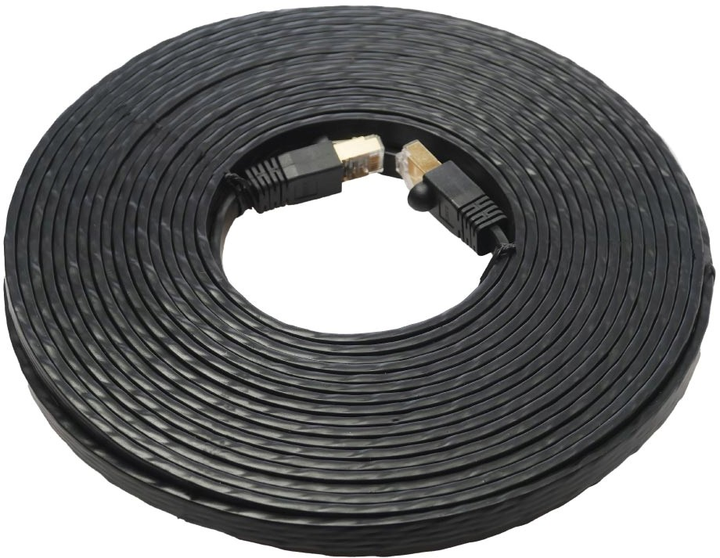 Patchcord Edimax U/FTP Cat 8 5 m Black (4717964703965) - obraz 2