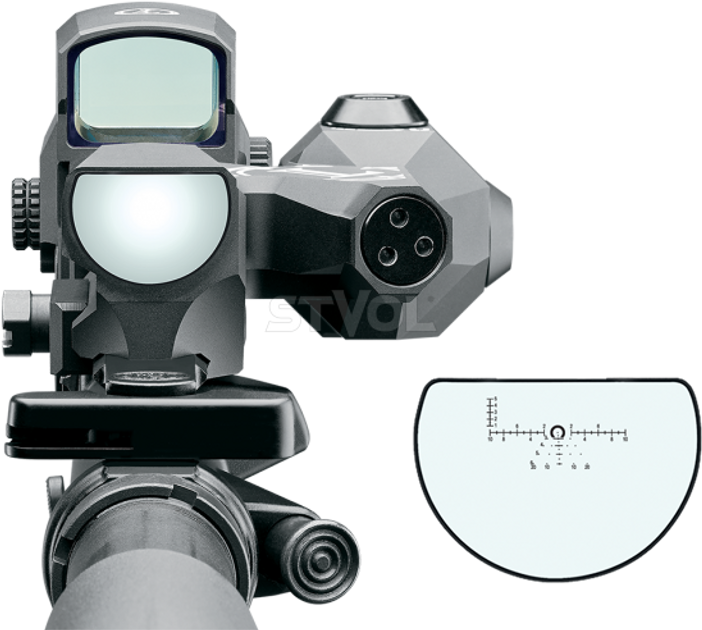 Комплект приціл коліматорний Leupold D-EVO 6x20mm + Leupold LCO Red Dot - зображення 2