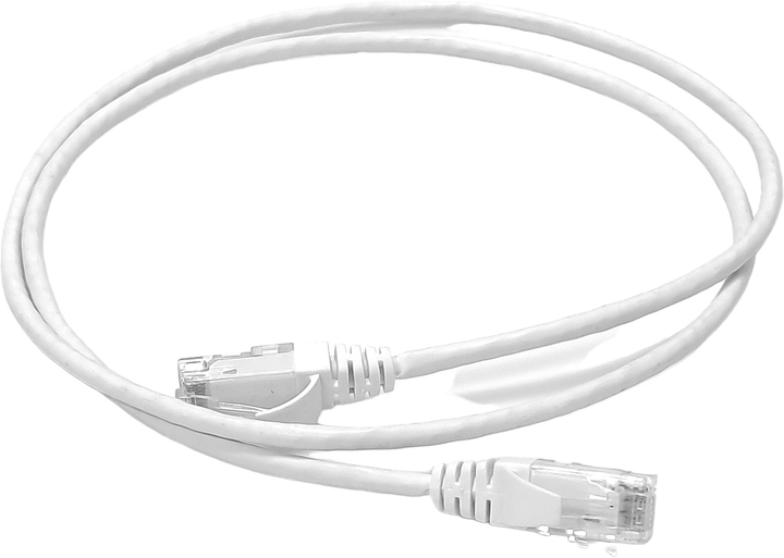 Patchcord Lanberg UTP Cat 6 1 m White (5901969421248) - obraz 2