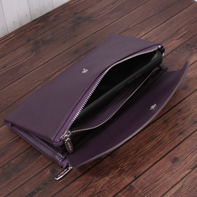 Кошелек C-8460A-purple Фиолетовый - Фото 5 Кошелек C-8460A-purple Фиолетовый - изображение 5