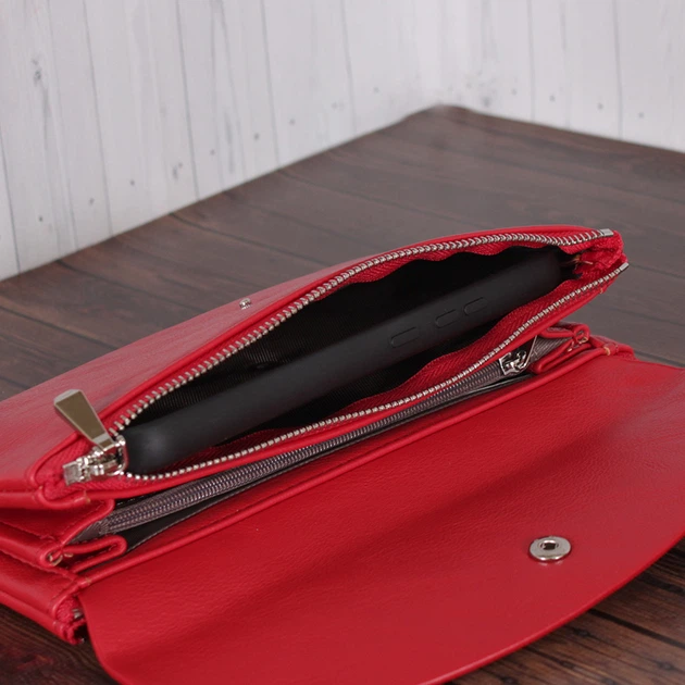 Кошелек C-8460A-red Красный - изображение 5