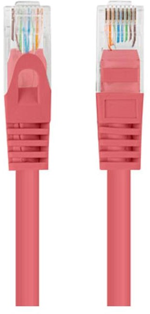 Patchcord Lanberg UTP Cat 5e 2 m Red (5901969435689) - obraz 1