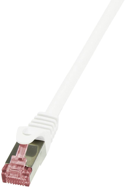 Патч-корд LogiLink Cat 6 S/FTP 0.5 м White (4052792020908) - зображення 1