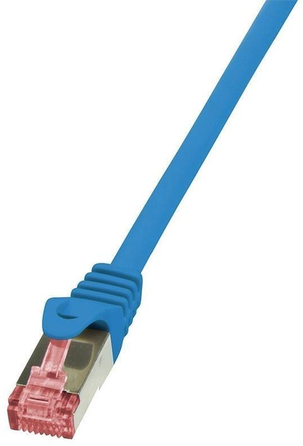 Патч-корд LogiLink Cat 6 S/FTP 10 м Blue (4052792021462) - зображення 1