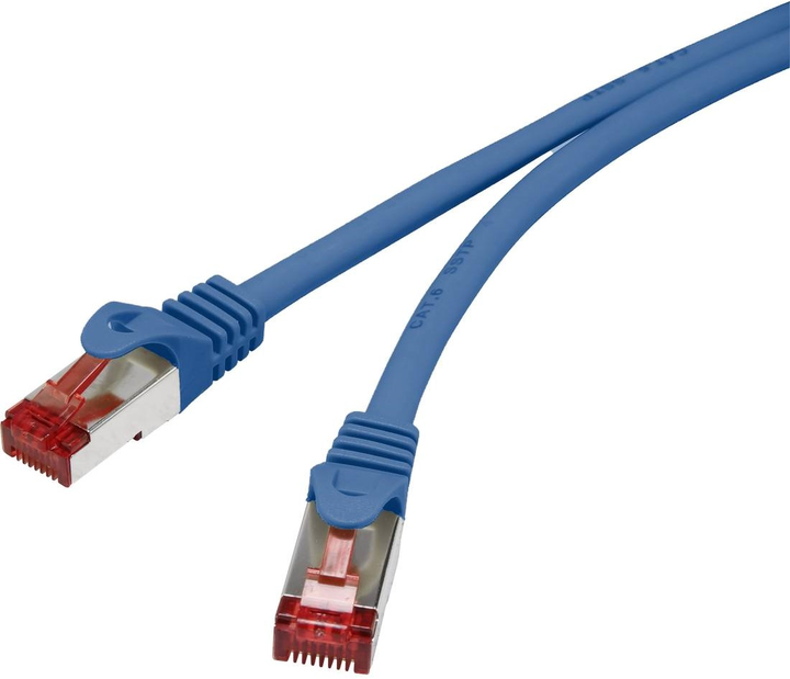 Патч-корд LogiLink Cat 6 S/FTP 10 м Blue (4052792021462) - зображення 2