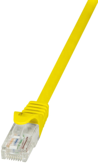 Патч-корд LogiLink Cat 5e U/UTP 0.5 м Yellow (4052792025965) - зображення 1