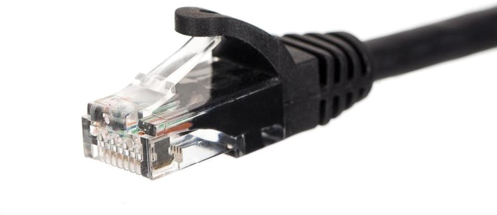 Патч-корд Netrack Cat 6 UTP 2 м Black (5908268776406) - зображення 1