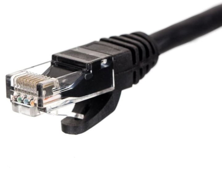 Patchcord Netrack Cat 6 UTP 5 m Black (5908268776505) - obraz 1