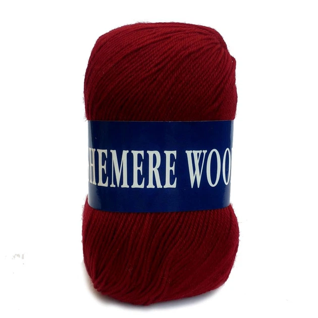 Пряжа Lana Cashemere Wool 1015 красный - изображение 2