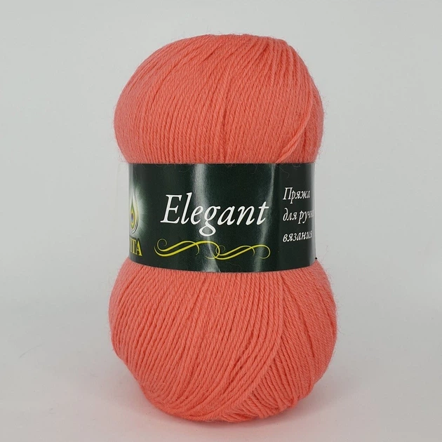 Пряжа Vita Elegant 2078 коралл - Фото 1 Пряжа Vita Elegant 2078 коралл - изображение 1