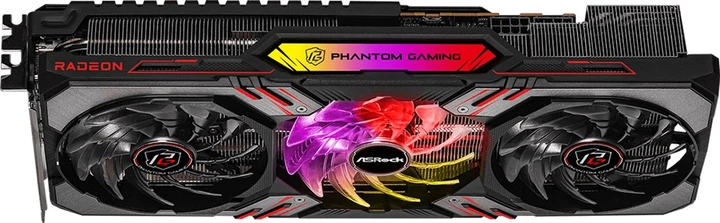 Відеокарта ASRock PCI-Ex Radeon RX 6750 XT Phantom Gaming OC 12GB GDDR6 (192bit) (2623/18000) (1 x HDMI, 3 x DisplayPort) (90-GA3NZZ-00UANF) - зображення 3