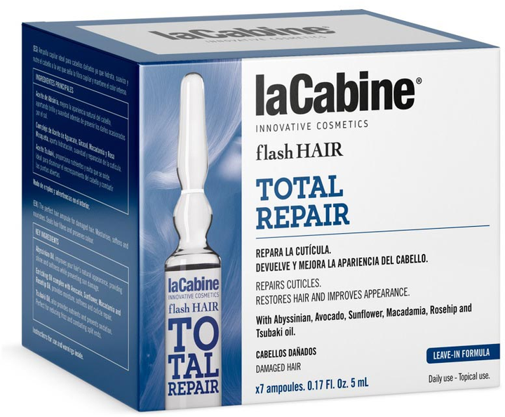 Ampułki do włosów La Cabine Total Repair 7 x 5 ml (8435534409982) - obraz 1