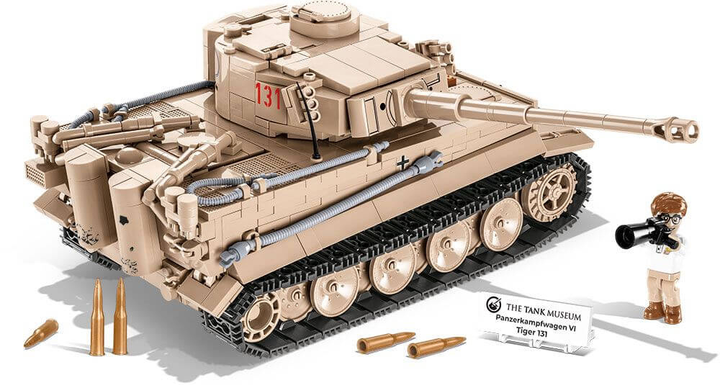 Конструктор Cobi Historical Collection World War II Panzerkampfwagen VI Tiger 131 850 деталей (5902251025564) - зображення 2