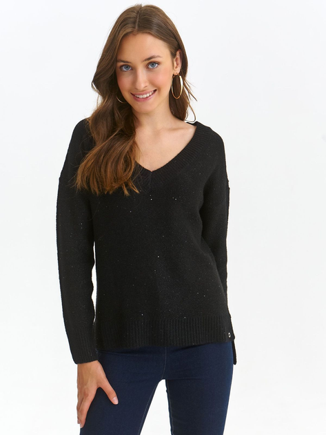 Пуловер жіночий Top Secret SSW3620CA 40 Чорний (5903411533219) - зображення 1