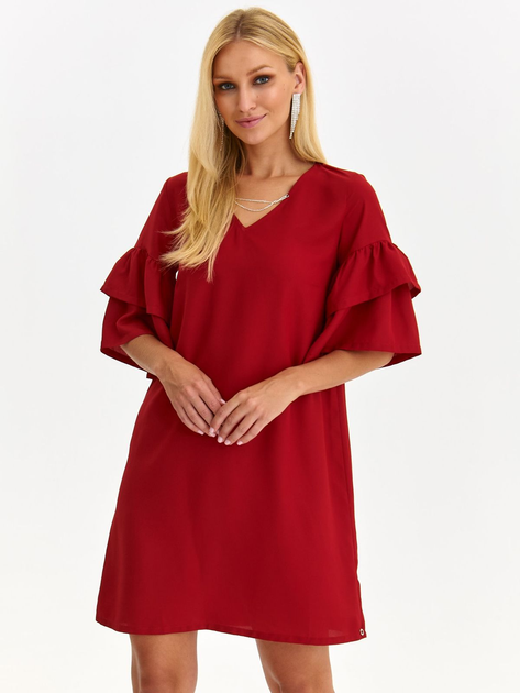 Сукня вечірня коротка літня жіноча Top Secret SSU4533CE 34 Червона (5903411540194) - зображення 1