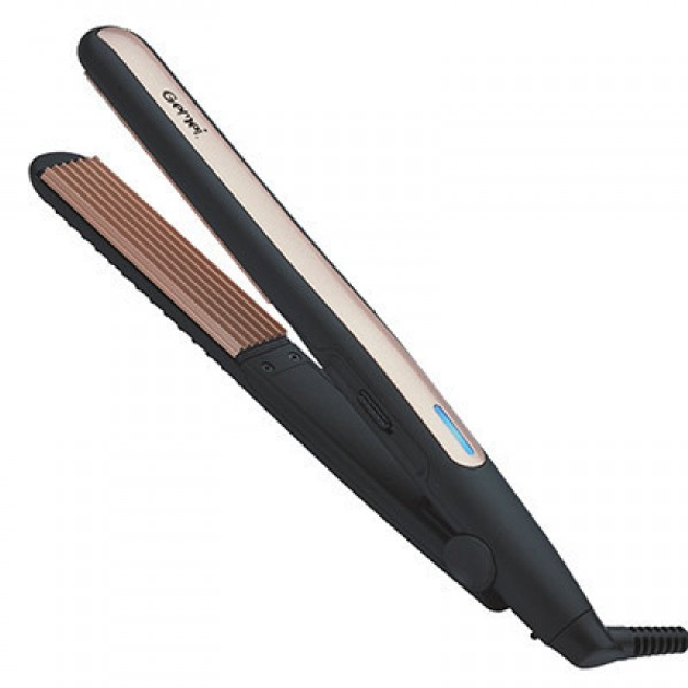 Утюжок для волос ГОФРЕ с турмалиновым покрытием Gemei Crimp GM-2955 ...
