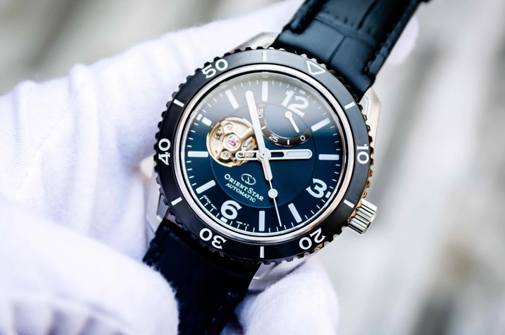 Мужские наручные часы Orient RE-AT0104E00B Серебро\Синий – фото, отзывы ...