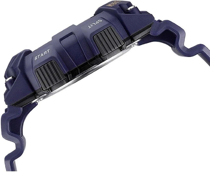 Наручний годинник Casio W-735H-2AVEF Сірі з синім електронні - зображення 2