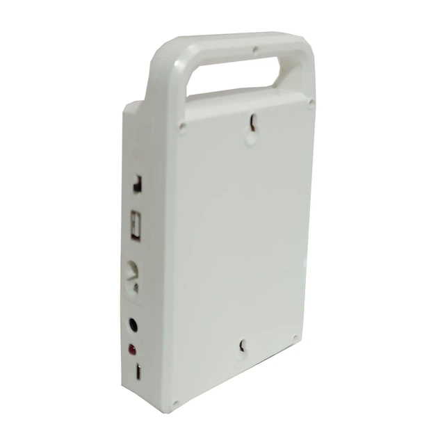 Удобный Кемпинговый фонарь LL-5808 с функцией Power Bank с солнечной панелью и двумя лампочки - изображение 2