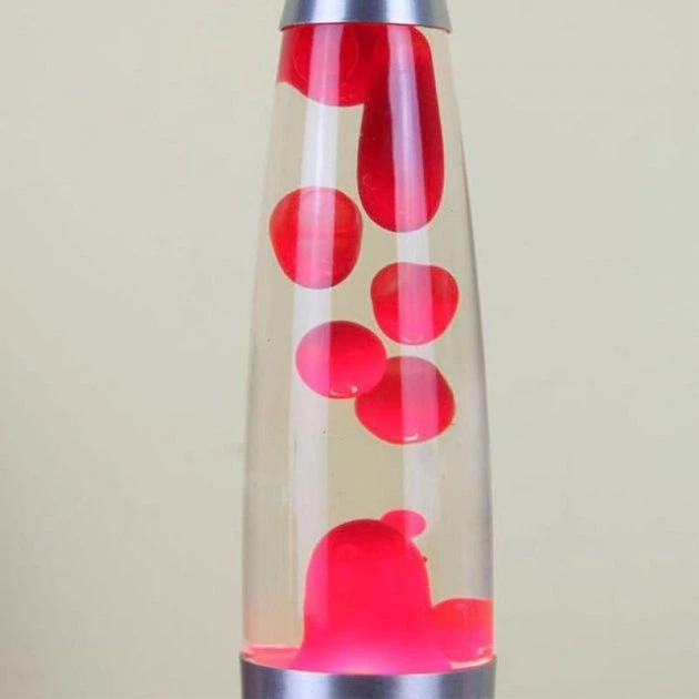 Настільний нічник Lava Lampе воскова лава лампа з підсвіткою Червона (D-2019091302) - Фото 4 Настільний нічник Lava Lampе воскова лава лампа з підсвіткою Червона (D-2019091302) - зображення 4