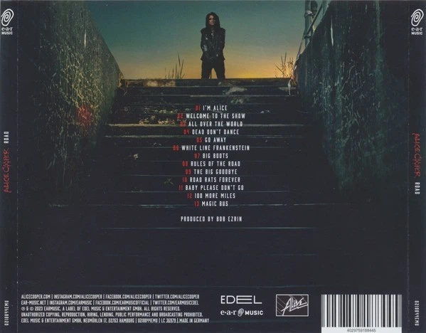 ALICE COOPER – Road (CD, Germany) - Фото 2 ALICE COOPER – Road (CD, Germany) - изображение 2