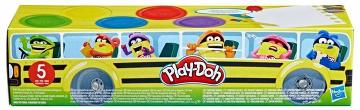 Zestaw plasteliny Hasbro Play-Doh Powrót do Szkoły 5 szt (F7368) (5010996119223) - obraz 2