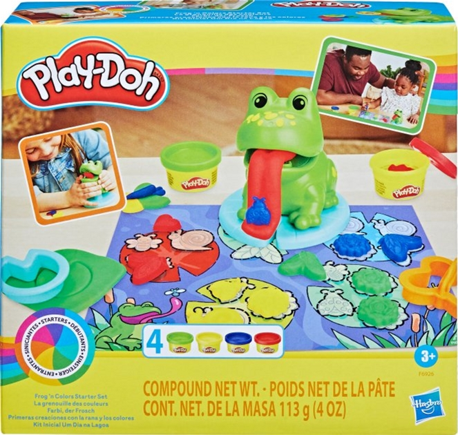Zestaw do lepienia Hasbro Play-Doh Żaba i Kolory (5010994208387) - obraz 1