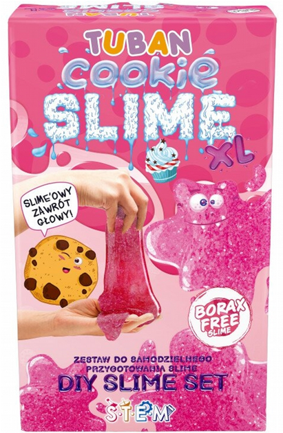 Zestaw do robienia glutów Tuban Super Slime Ciastko XL (5901087031688) - obraz 1