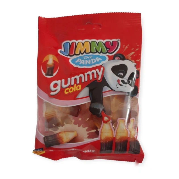 Jimmy the Panda жувальний мармелад Пляшечка кока-колы 80 г - Фото 1 Jimmy the Panda жувальний мармелад Пляшечка кока-колы 80 г - зображення 1