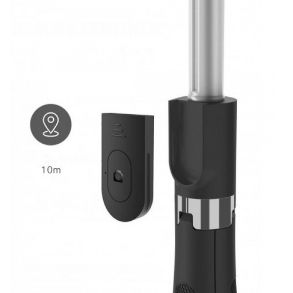 Селфі палиця штатив тринога для телефону Bluetooth з пультом Selfie Stick L01 Чорний - зображення 2